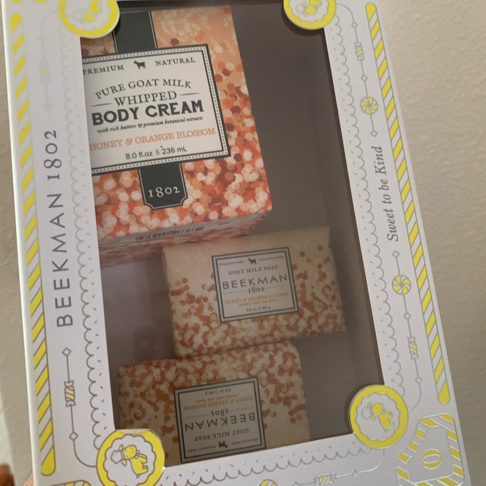 Beekman 1802 Honey & Orange Blossom Hand Soap Set